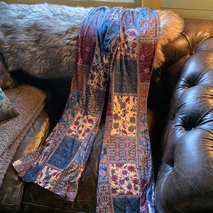 Boho stretchy bell bottoms